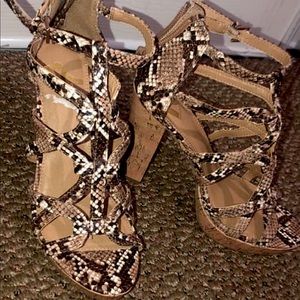 Leopard heels